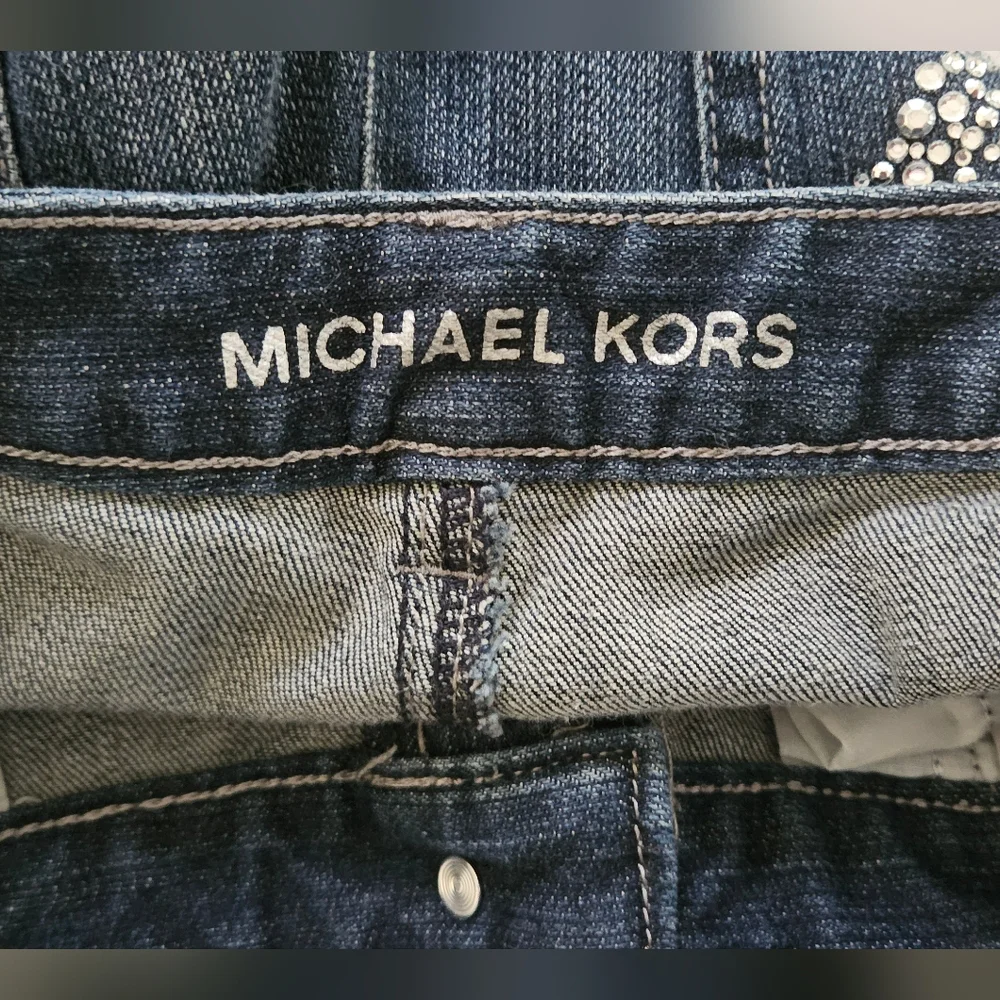 Michael Kors MK Rhinestone Jeans Size 10